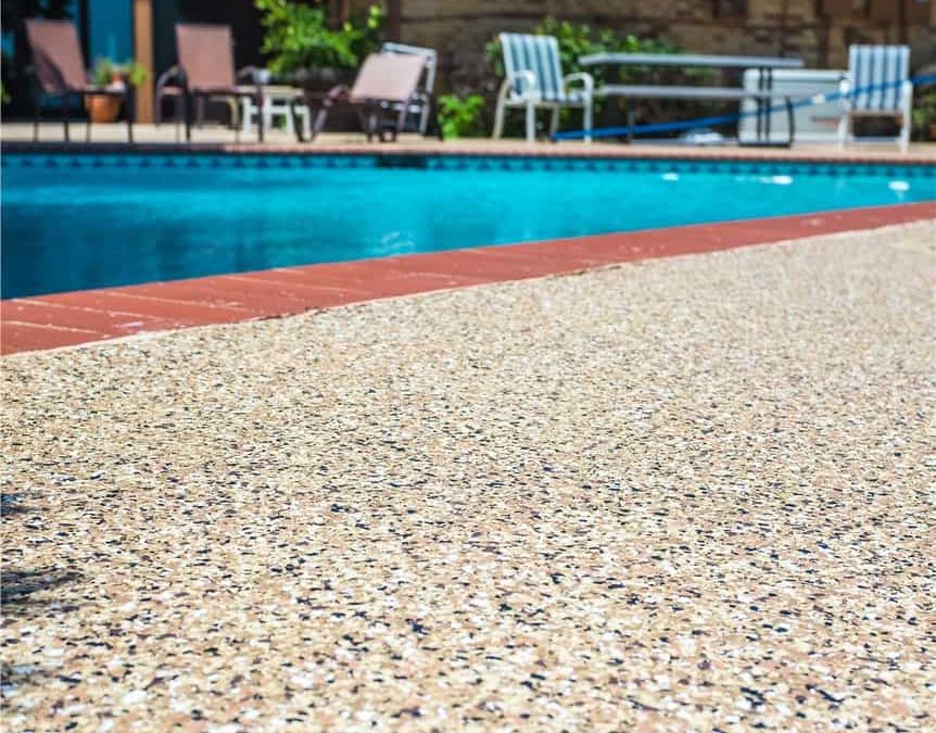 pool deck concrete coating